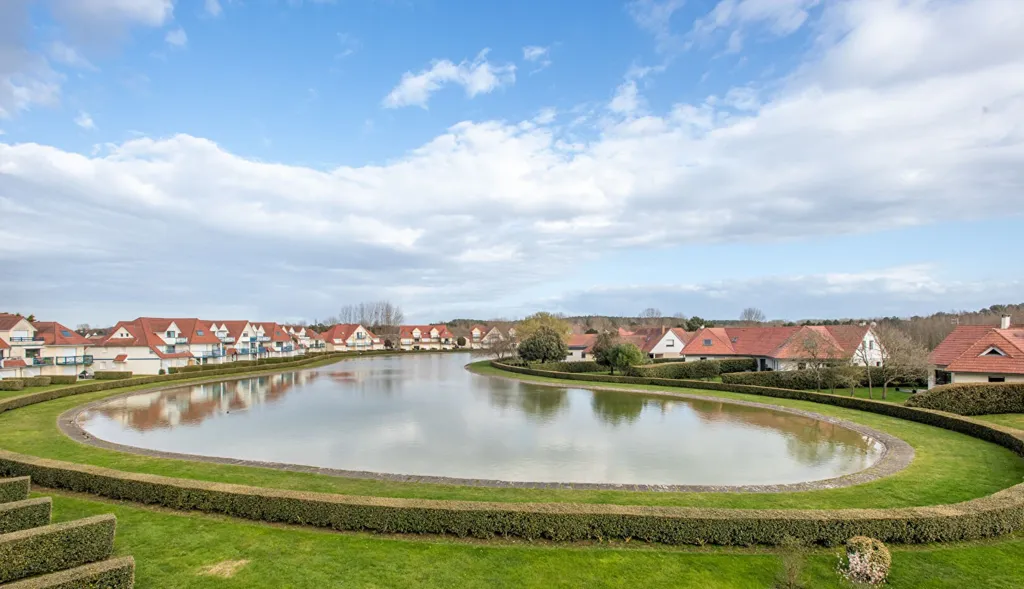 Jardin - Appartement 3 Pièces avec Vue Lac à Merlimont