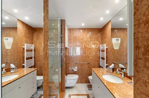 Salles de bain - Appartement de Luxe avec Vue Panoramique à Monaco