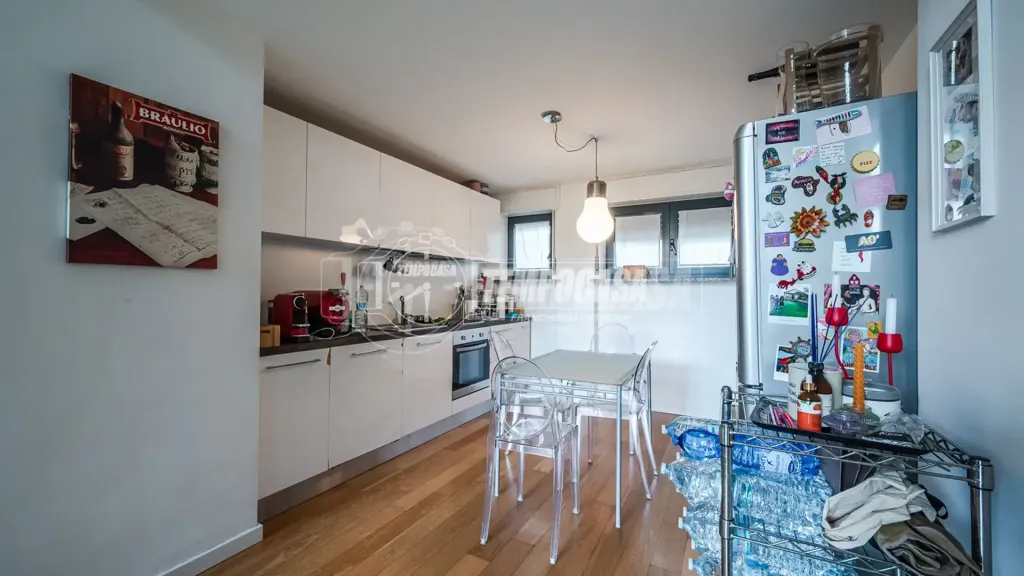 Köök - Loft with Private Garden in Milan