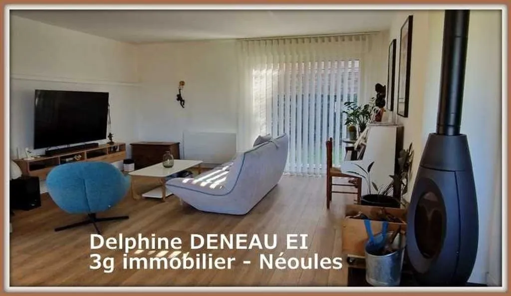 Séjour - Villa Traditionnelle avec Piscine à Brignoles