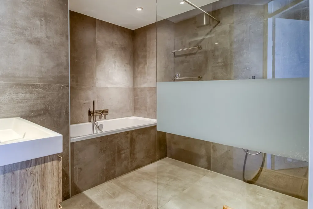 Salles de bain - Modernised Apartment with Sea View in Cadzand