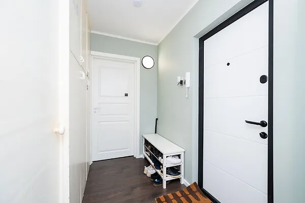 Entrée - Renovated Flat with Courtyard View in Mustamäe
