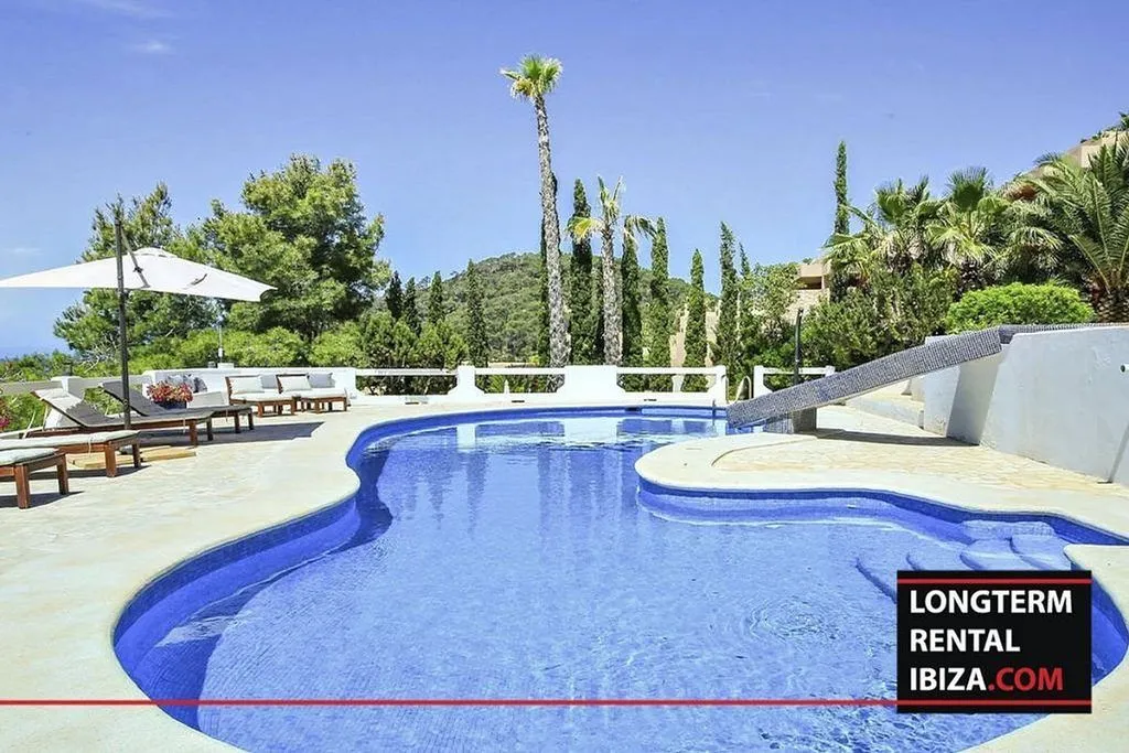 Piscine - Chalet with Pool and Sea View in Cala Vedella
