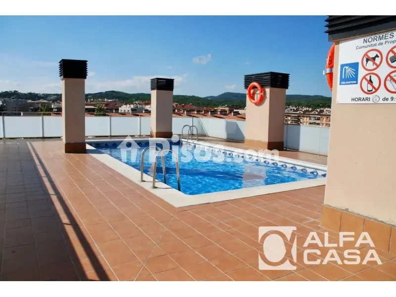 Piscine - Apartment with Pool near Fenals Beach