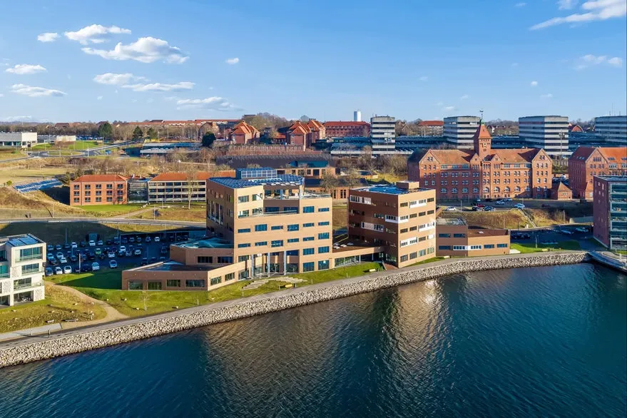 Vue aérienne - Exclusive Office Space with Waterfront View in Sønderborg