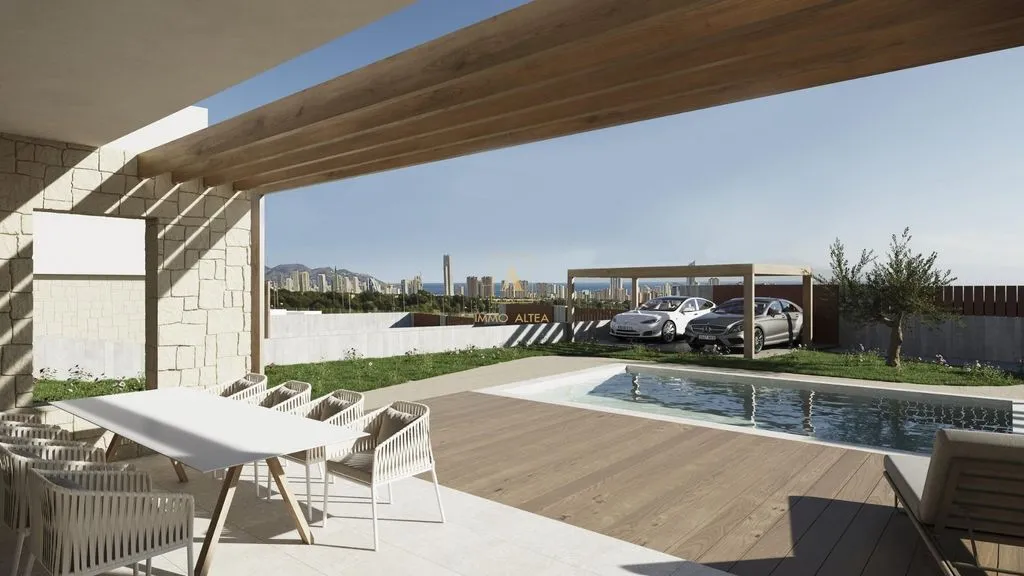 Terrasse - New Build Villa with Pool in Finestrat