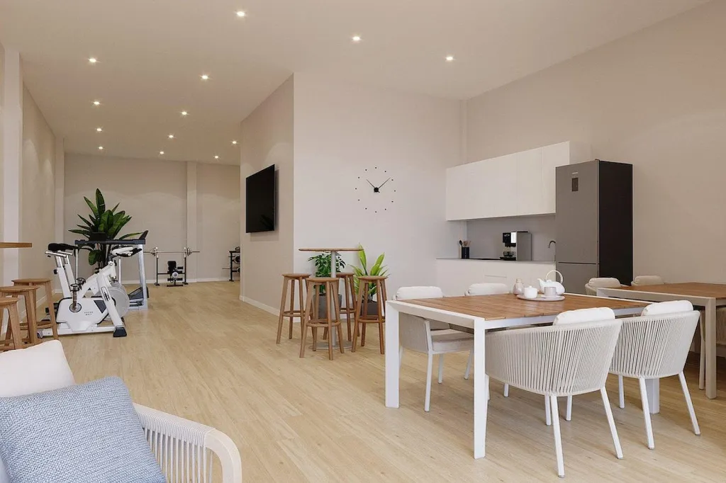Söögituba - Modern Apartment with Pool in Algorfa