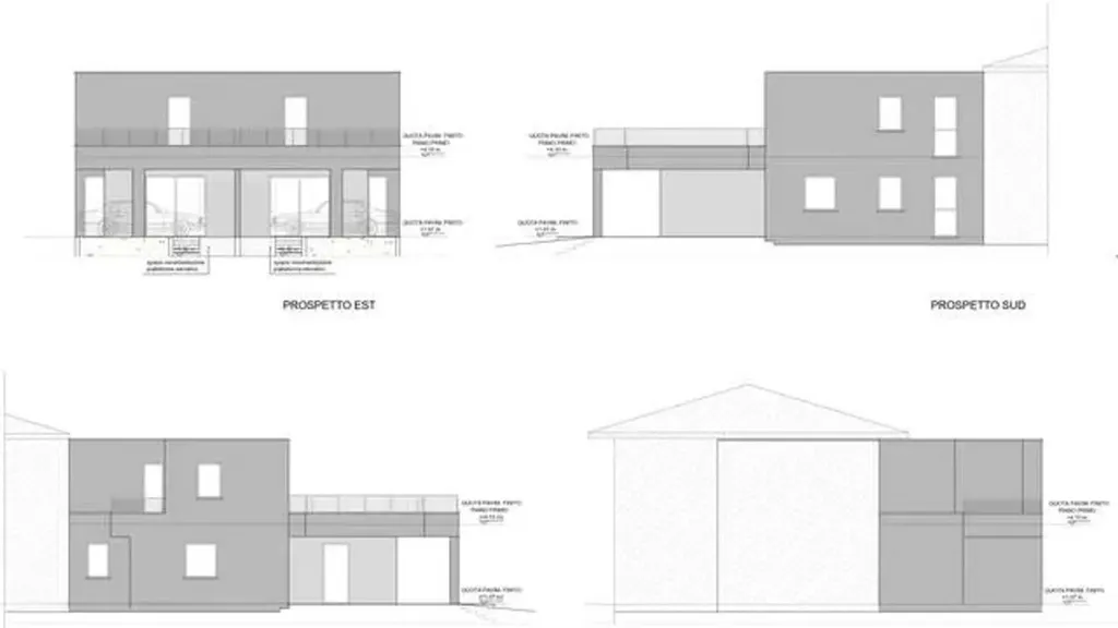 Bifamiliar Villa with Terraces in Mogliano Veneto
