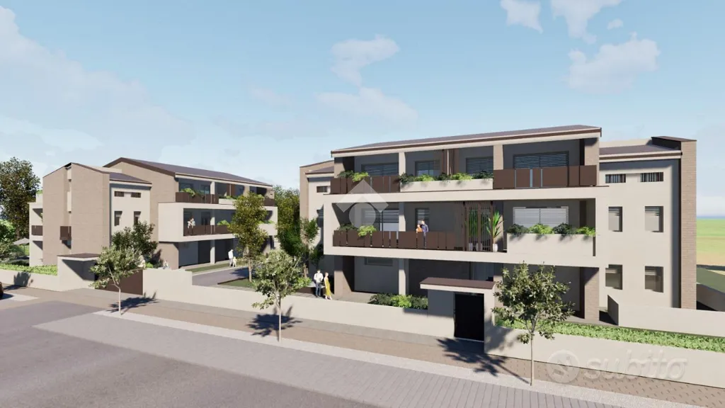Modern Apartments with Private Gardens in Collecchio