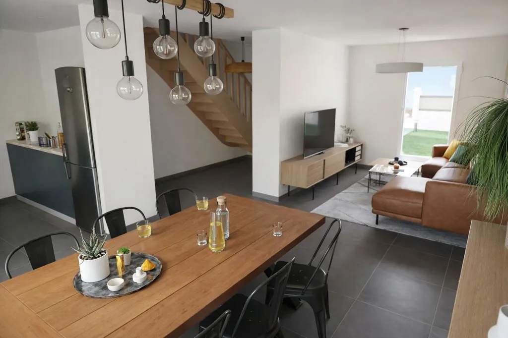 Dining Room - New Build House with 392m² Plot in Nogent-le-Roi