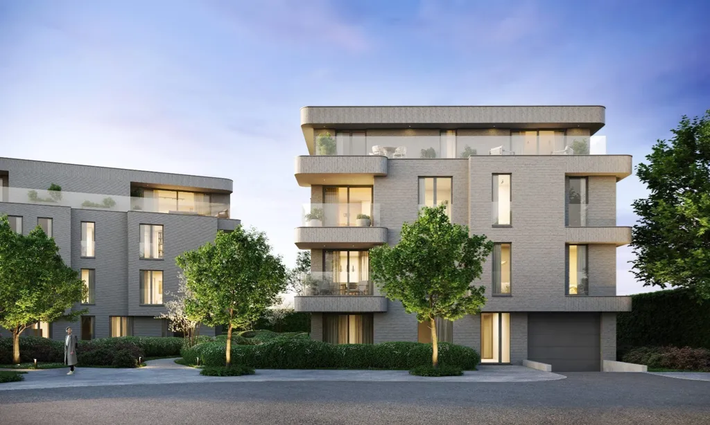 Newly Built Apartment with Terrace in Waregem