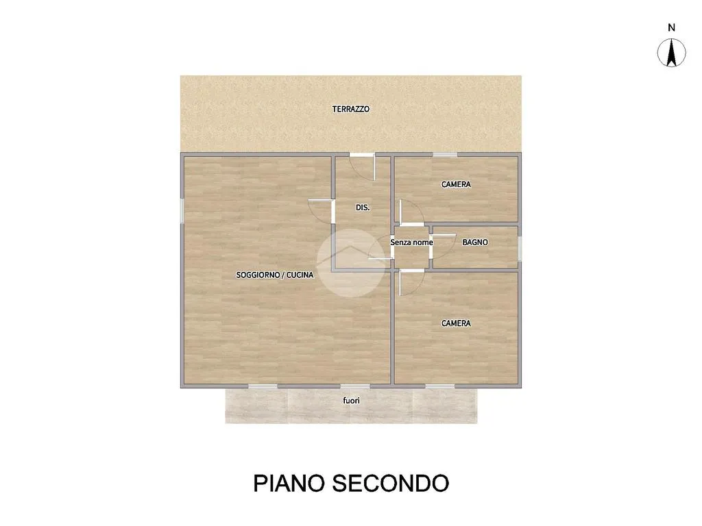 Floor Plan - Independent House with Panoramic View in Vigolo