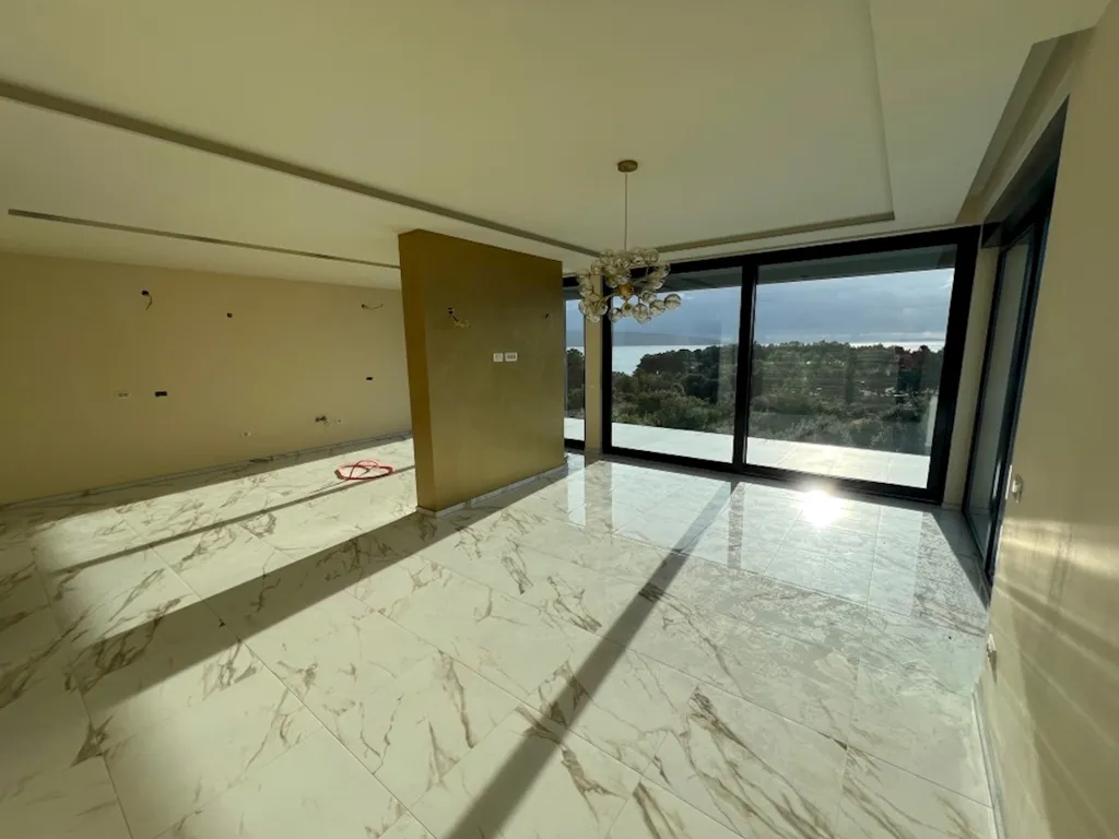 Séjour - Apartment with Sea View on First Floor in KRK