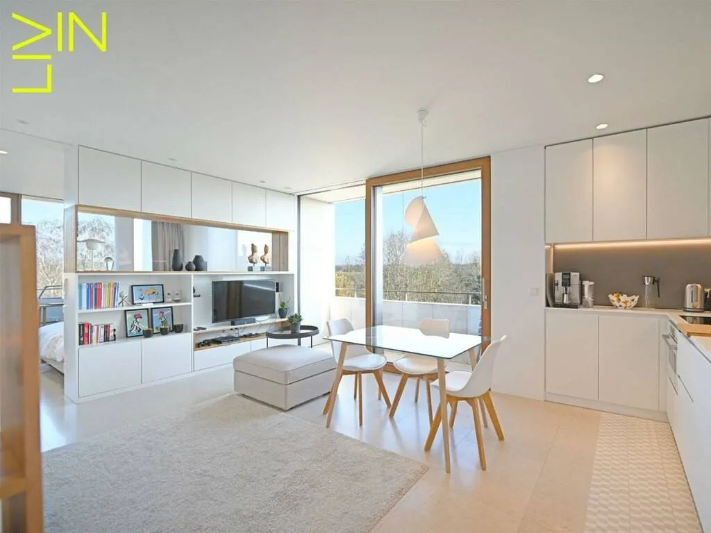 Köök - 1-Bedroom Apartment with Balcony in Limpertsberg