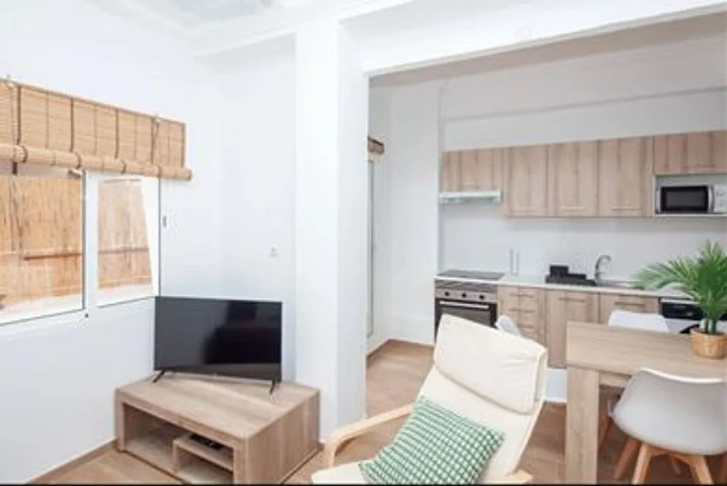 Soggiorno - Furnished Flat with Terrace in Valencia