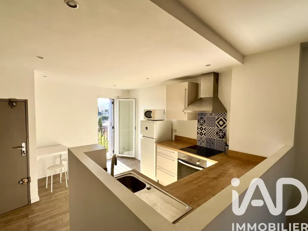Köök - T2 Apartment with South View in Aubagne