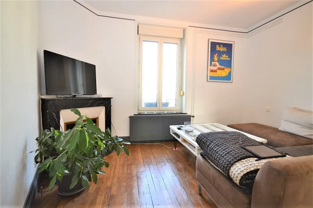 Séjour - Appartement T3 avec Cave au Boulevard Lobau à Nancy