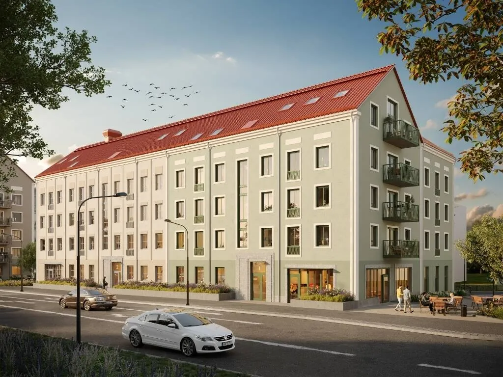 4th Floor Apartment with Balcony in Linköping