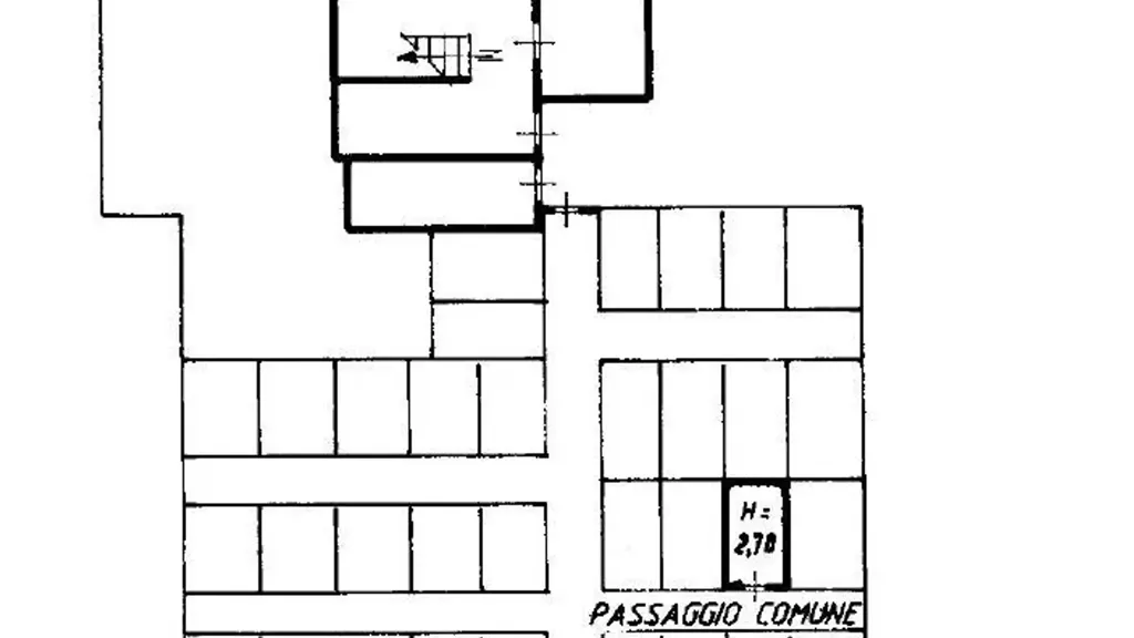 Plan - 4-Bedroom Apartment with Terrazzo in Milan