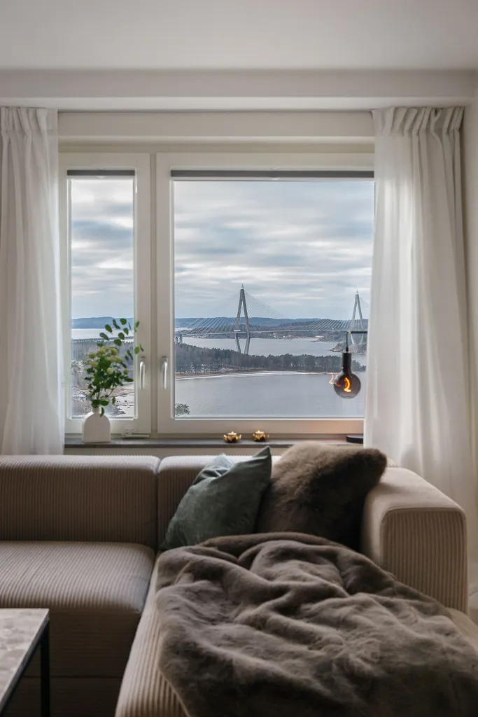 Soggiorno - Luxury Flat with Byfjorden View in Uddevalla