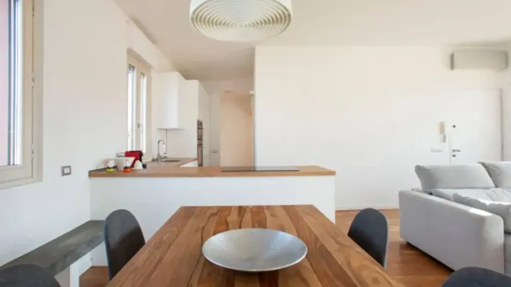 Salle à manger - Penthouse with Large Terrace in Milan