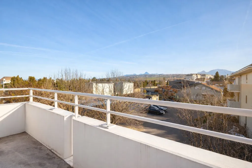 Balcon - Appartement Duplex avec Vue Panoramique à Thonon-Les-Bains