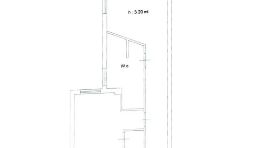 Planimetria - Appartamento ristrutturato con balcone a Pomigliano D'Arco