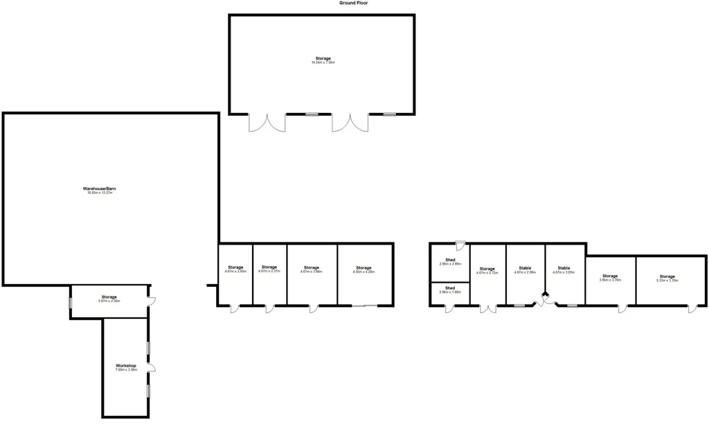 Plan - Maison 5 chambres à Castlellis