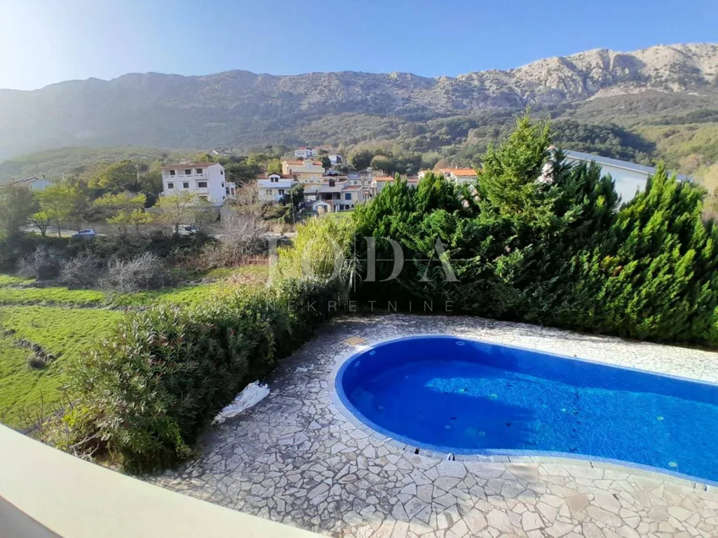 Piscine - Ground Floor Apartment with Sea View in Baška