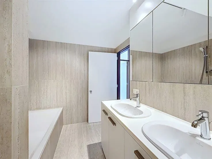 Salles de bain - Appartement au Boulevard Bischoffsheim à Bruxelles