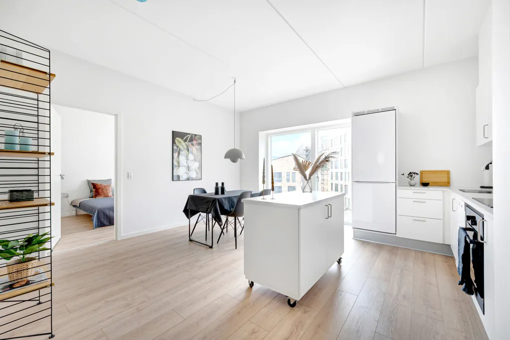 Cuisine - Two-Bedroom Flat in Aarhus N