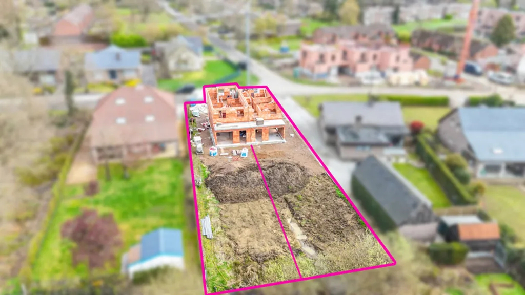 Vue aérienne - Maison à Vendre avec Bureau Séparé à Beverlo