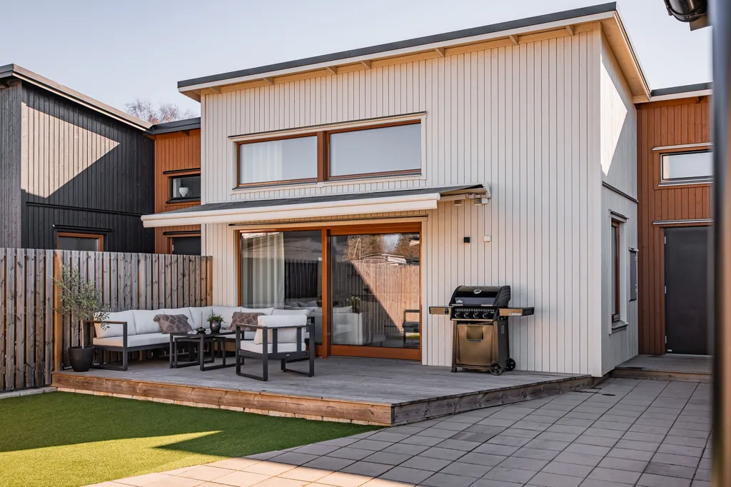 Terrasse - Modern Flat with Private Terrace in Djurängen