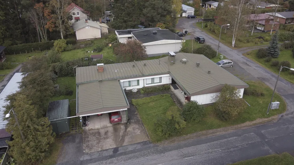 Õhuvaade - Plot for Duplex in Hyllykallio, Seinäjoki