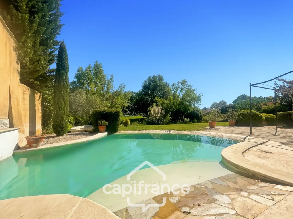 Piscine - Villa avec Vue Golf au Domaine de Pont Royal