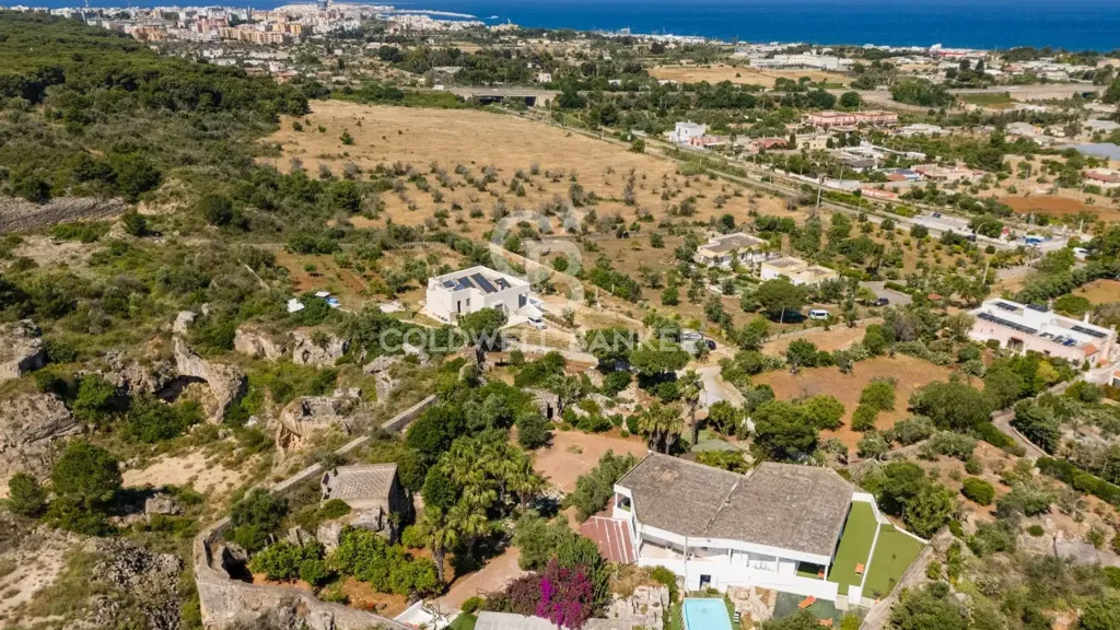 Vue aérienne - Panoramic Villa with Sea View in Gallipoli