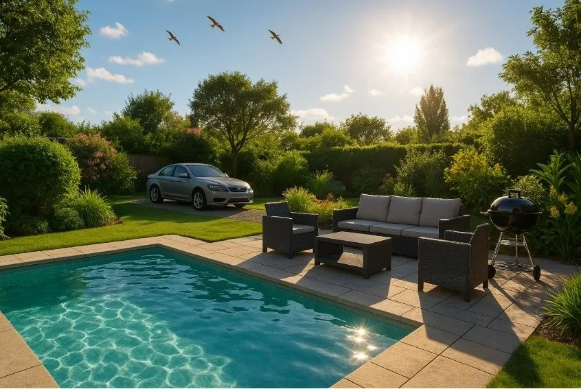Piscina - New House with Garden in Tavernes
