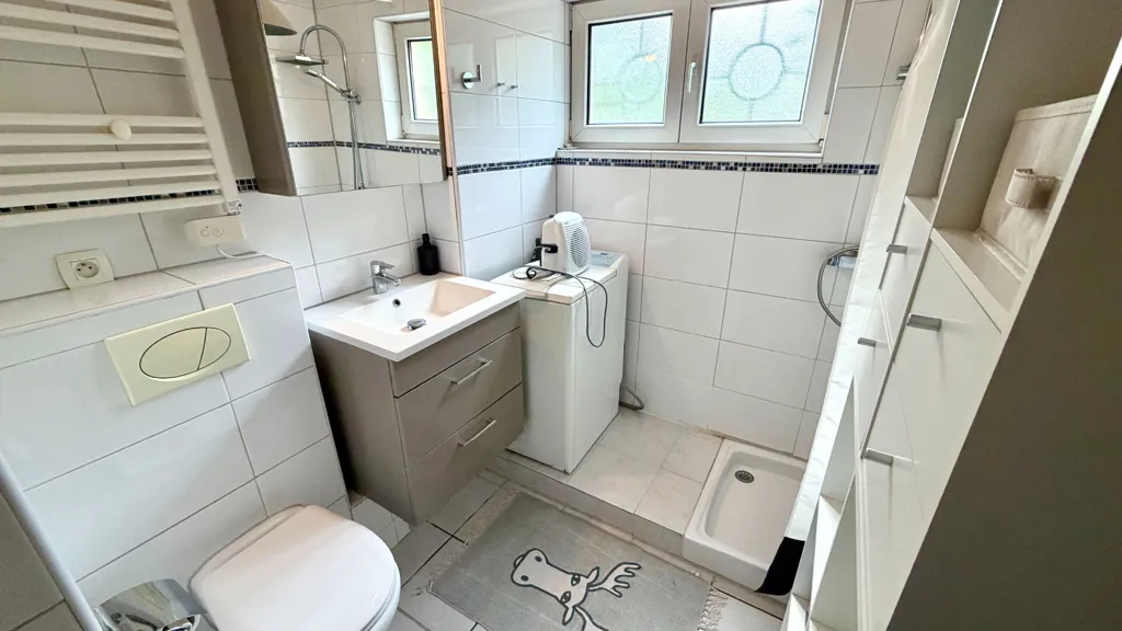 Salles de bain - Appartement Meublé 2 Pièces avec Balcon à Colmar