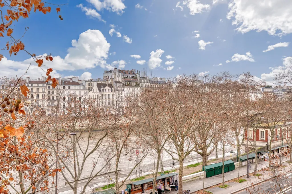 Period Charm Triplex with Seine View in Paris 5th
