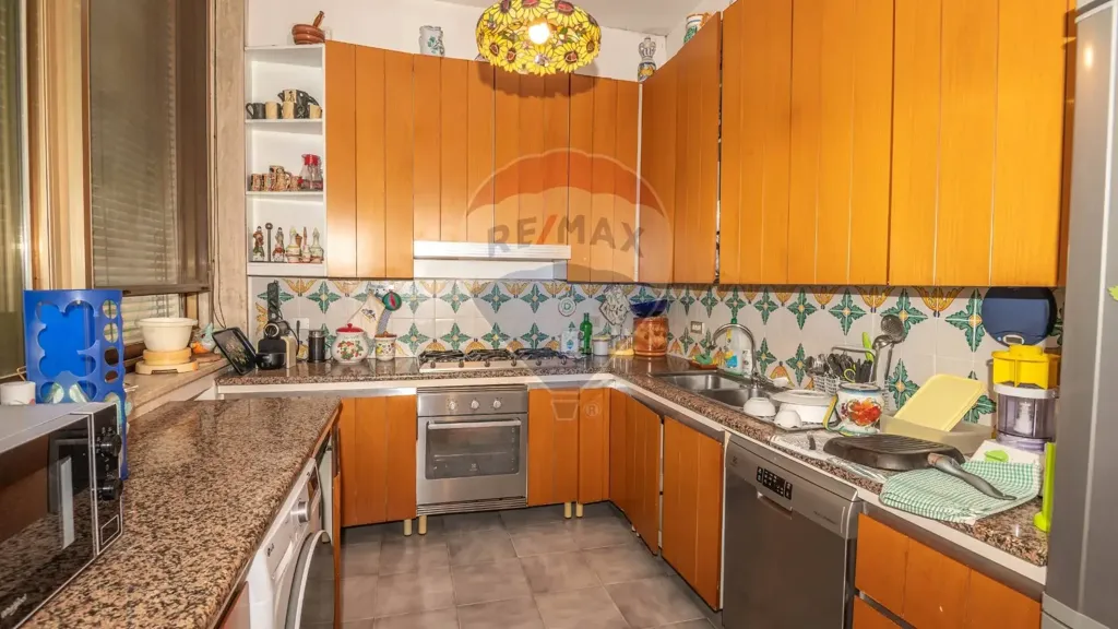 Cuisine - Villa with Sea View and Solar Terrace in Augusta