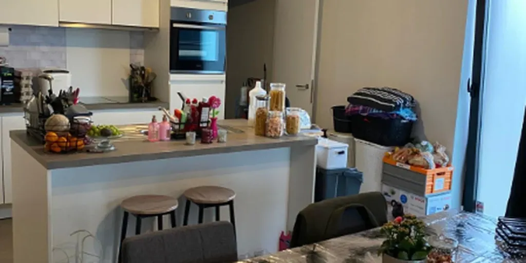 Cuisine - Appartement au rez-de-chaussée avec jardin à Beernem