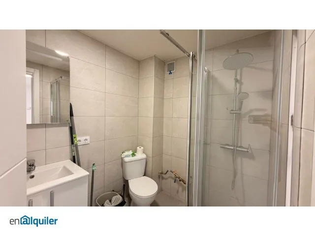 Salles de bain - Bright Apartment with Air Conditioning in Beteró, Valencia