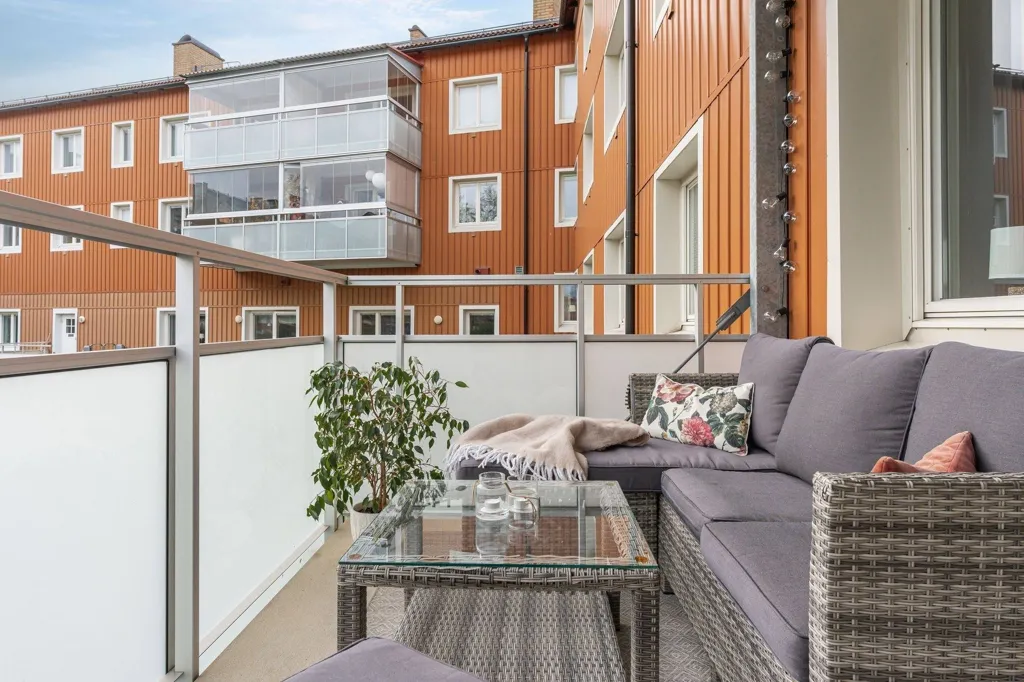 Balcone - Modern Flat with West-Facing Balcony in Örebro