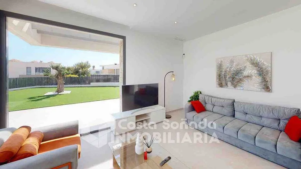 Séjour - Chalet with Pool and Terrace in Cala de Finestrat
