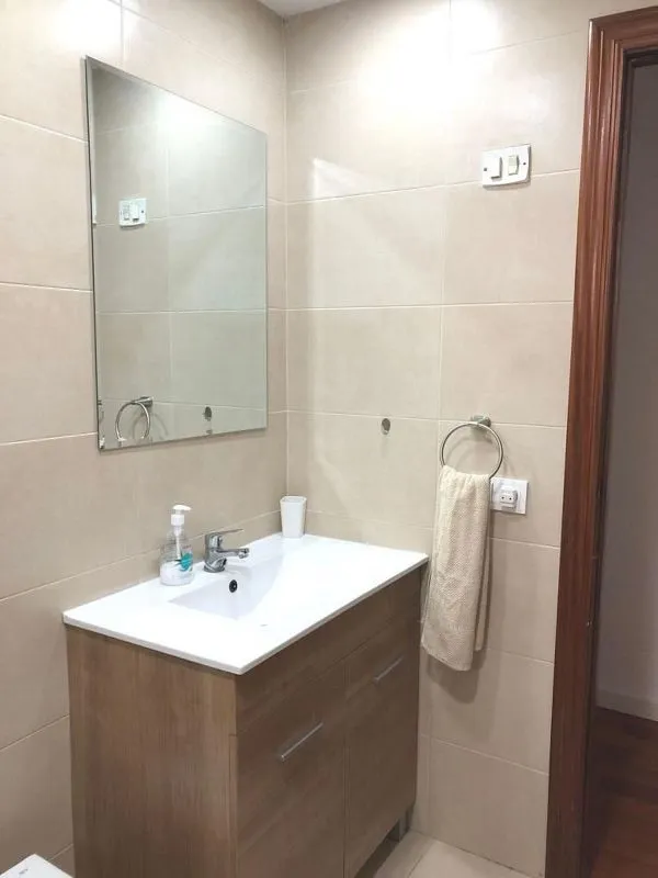 Bathrooms - Furnished Flat with Balcony in Albors