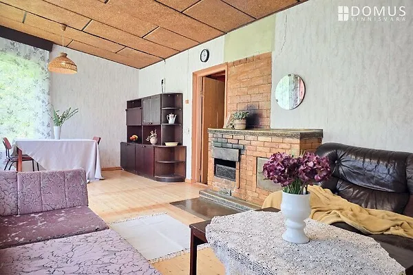 Living Room - Cottage with Forest in Valgemetsa, Põlva