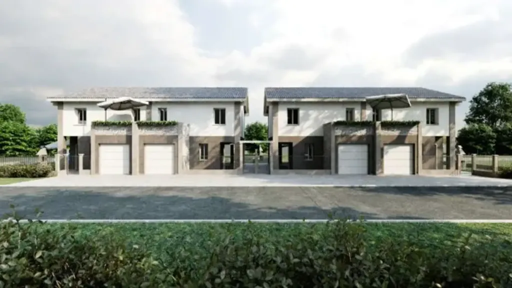 Bifamily Villa with Garden in Soliera