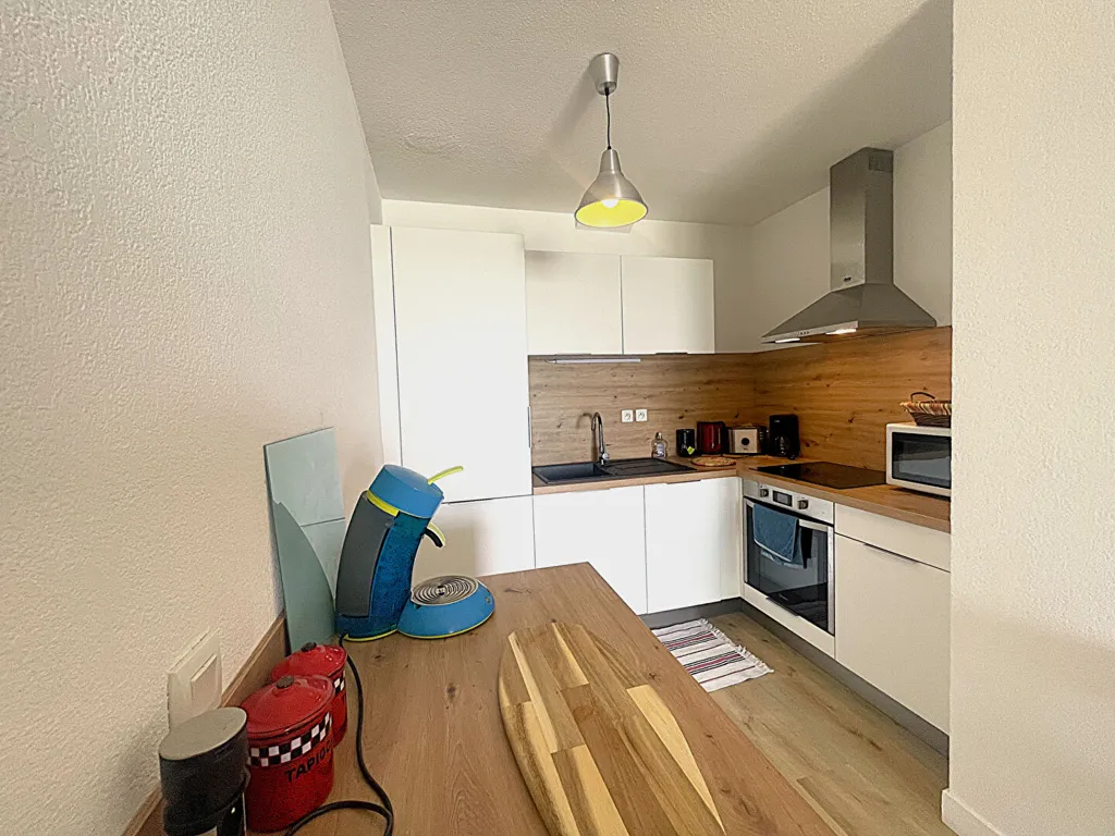 Cucina - 3-Bed Apartment with Ocean View in Capbreton