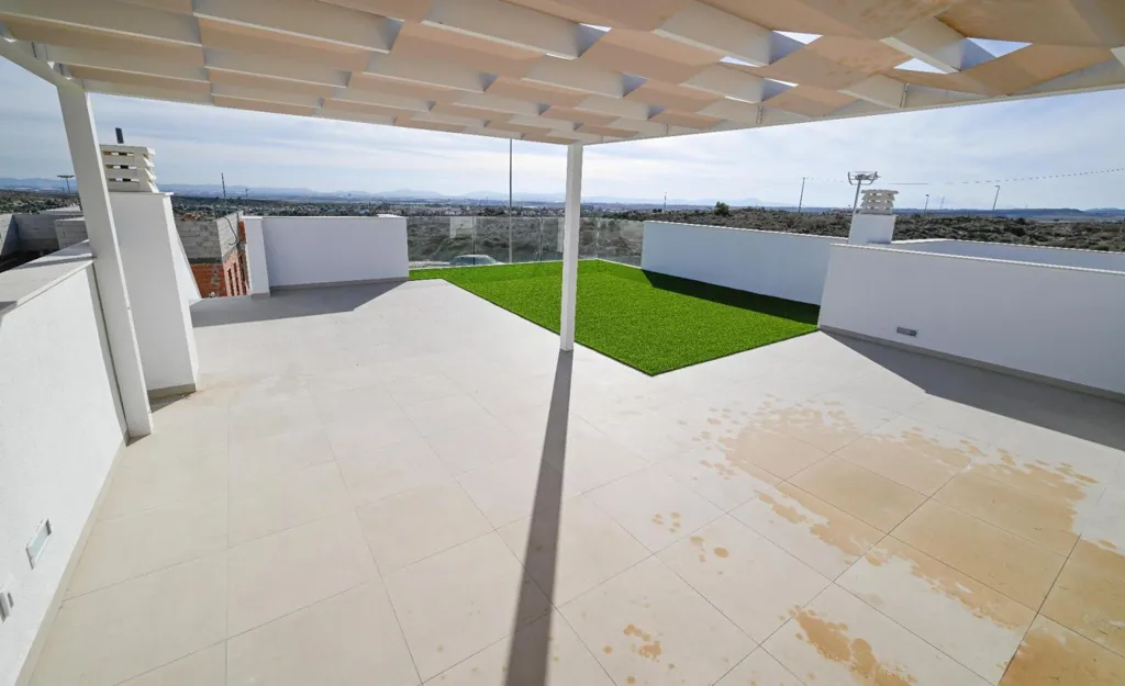 Terrass - Contemporary Villa with Pool in Montemar, Murcia