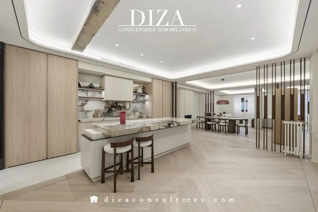 Cuisine - Luxury Flat with 4 Bedrooms in Madrid